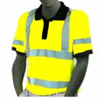 Hi-vis Yellow Polo T-shirt